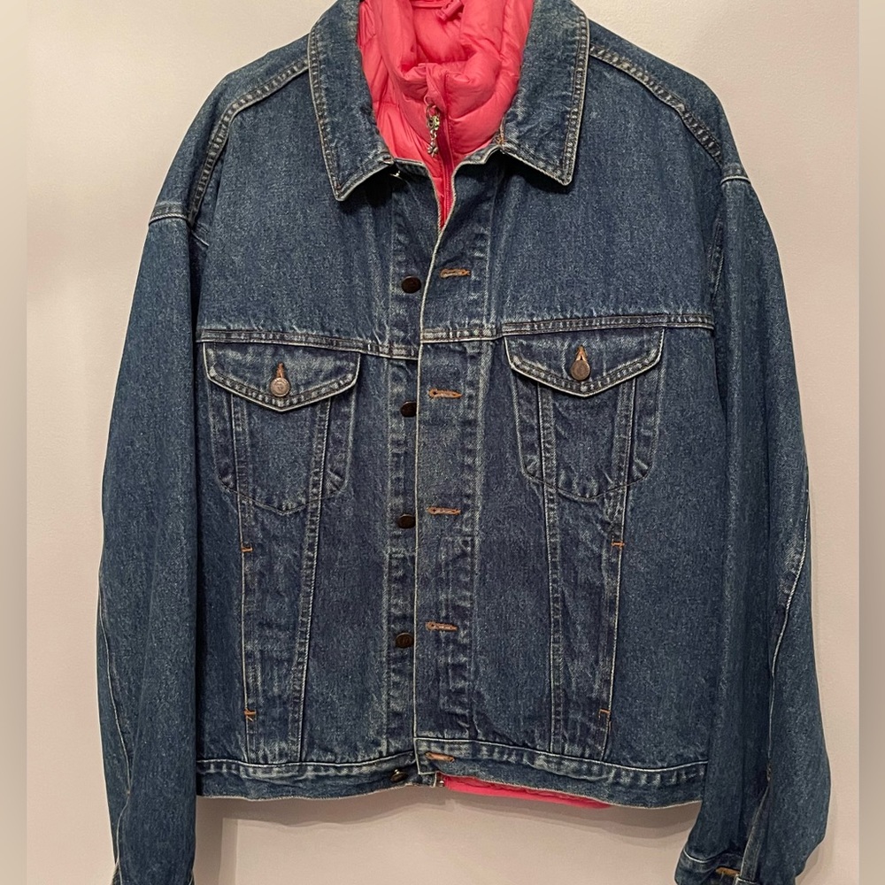 Vintage Benetton Jean Jacket.